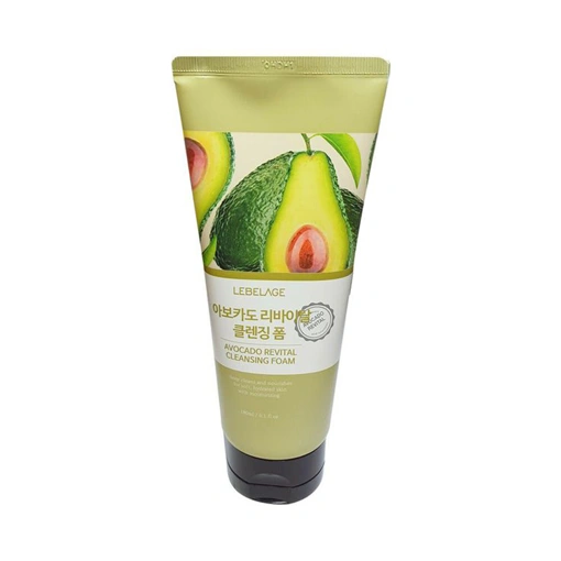 LEBELAGE AVOCADO REVITAL CLEANSING FOAM (180ml)