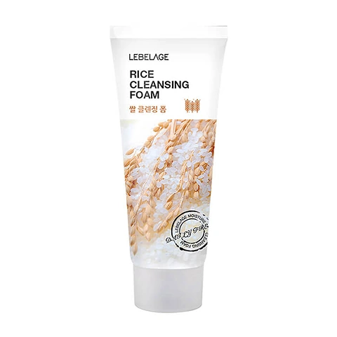 LEBELAGE CLEANSING FOAM RICE (100ml)