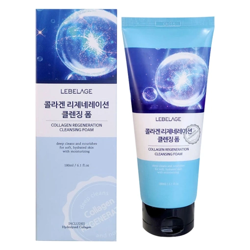 LEBELAGE COLLAGEN REGENERATION CLEANSING FOAM (180ml)