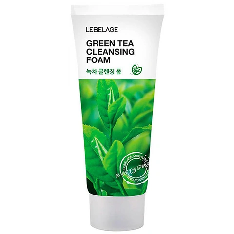LEBELAGE CLEANSING FOAM GREEN TEA (100ml)