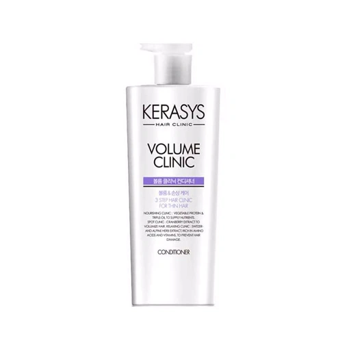 KERASYS HAIR CONDITIONER-VOLUME CLINIC (600ml)