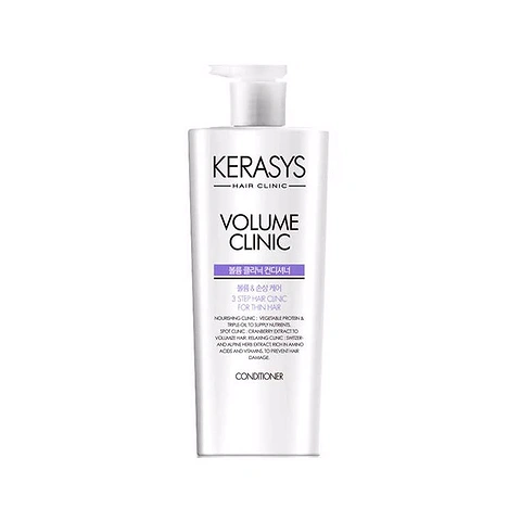 KERASYS HAIR CONDITIONER-VOLUME CLINIC (600ml)