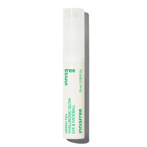 INNISFREE GREEN TEA HYALURONIC GLOW EYE & FACE BALL (10ml)