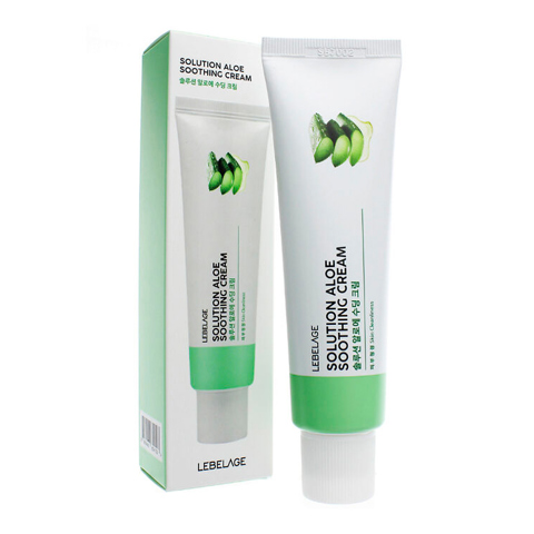 LEBELAGE SOLUTION ALOE SOOTHING CREAM (50ml)