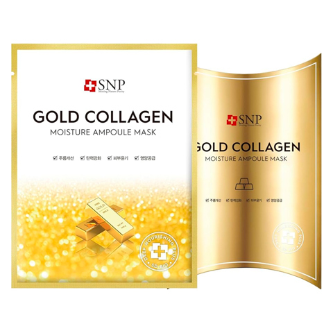 SNP GOLD COLLAGEN AMPOULE MASK (10ea)