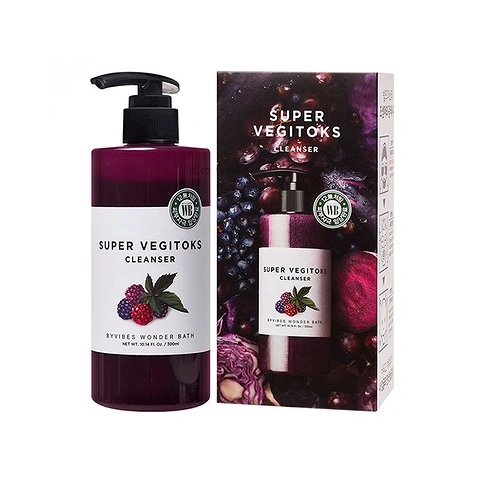 WONDER BATH SUPER VEGITOKS CLEANSER PURPLE (300ml)