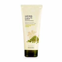 THE FACE SHOP HERB DAY 365 CLEANSING FOAM MUNG BEAN (170ml)