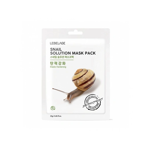 LEBELAGE SNAIL SOLUTION MASK (25gr*10ea)