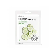 LEBELAGE CUCUMBER SOLUTION MASK (25gr*10ea)