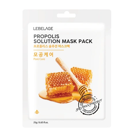 LEBELAGE PROPOLIS SOLUTION MASK PACK (25gr*10ea)