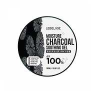 LEBELAGE MOISTURE CHARCOAL 100% SOOTHING GEL (300ml)
