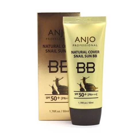 ANJO NATURAL COVER SNAIL SUN BB SPF50 (50ml)
