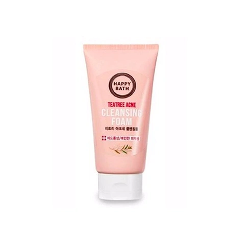 HAPPY BATH TEATREE ACNE CLEANSING FOAM 150 gr