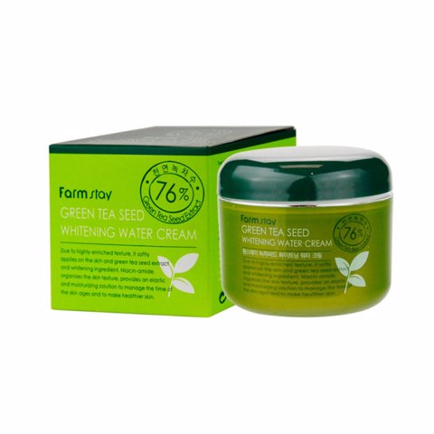 FARM STAY GREEN TEA SEED BRIGTHENING WATER CREAM (100g)