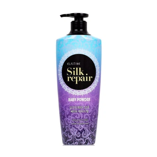 ELASTINE SILK REPAIR SHINING CONDITIONER BABY POWDER 550ml