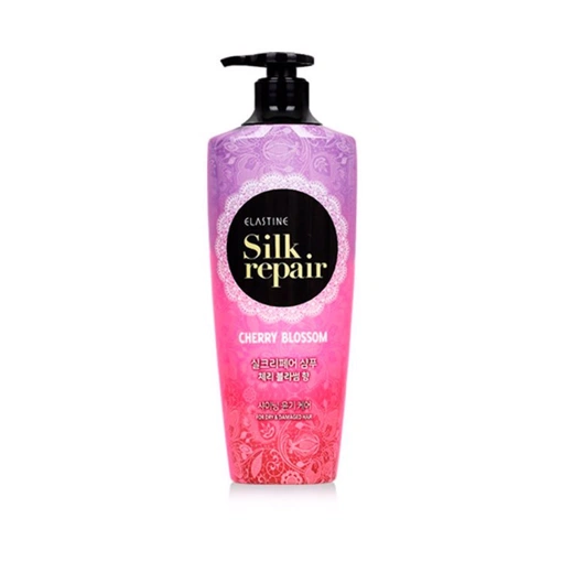 ELASTINE SILK REPAIR CHERRY BLOSSOM SHAMPOO 550ml