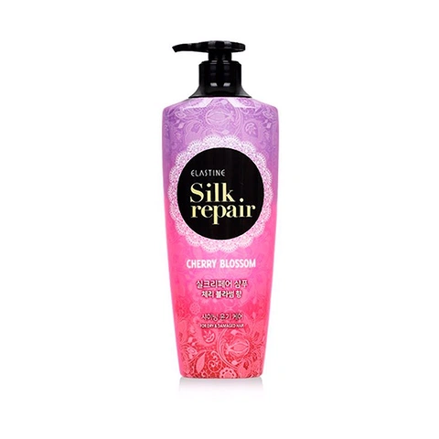 ELASTINE SILK REPAIR CHERRY BLOSSOM SHAMPOO 550ml
