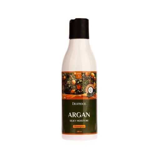 1358 DEOPROCE SHAMPOO-ARGAN SILKY MOISTURE (200ml)