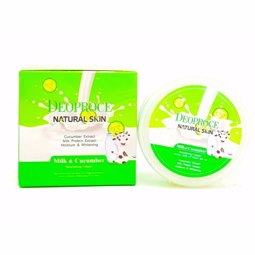 1220 DEOPROCE NATURAL SKIN NOURISHING CREAM MILK CUCUMBER (100g)