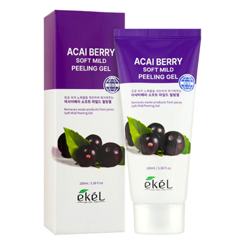 EKEL ACAI BERRY SOFT MILD PEELING GEL (180ml)