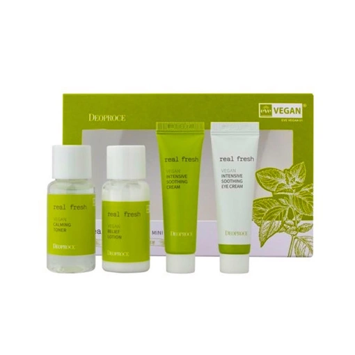2245 DEOPROCE REAL FRESH VEGAN MINI KIT (30ml+30ml+10ml+10ml)