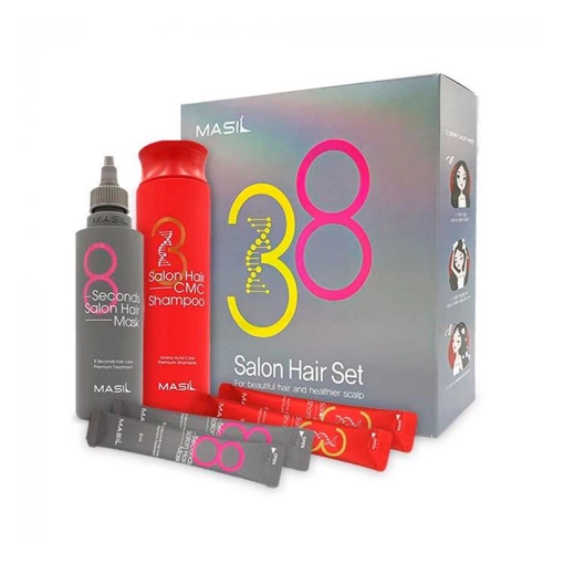 MASIL SALON HAIR SET (300ml+200ml+2ea*8ml+2ea*8ml)