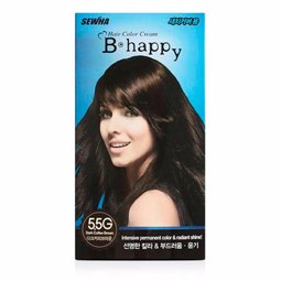 SEWHA B-HAPPY (5.5G) DARK COFFEE BROWN (40gr+80ml)