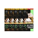 MISE EN SCENE #DEEP BROWN EASY SPEEDY FOAM BUBBLE SELF HAIR COLOR NO DAMAGE DYE 4N (40gr+40gr)