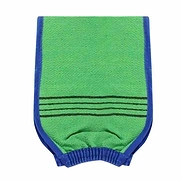 LOOFAH SCRUB MITTEN WITH ELASTIC BAND (5ea)