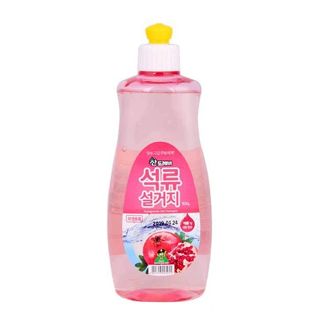 DISHWASHING GEL SANDOKKAEBI ECHO CLEAN POMEGRANATE (500ml)
