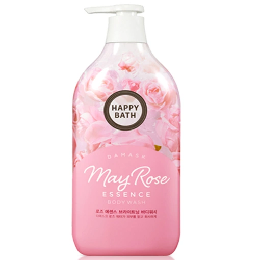 HAPPY BATH ESSENCE BODY WASH DAMASK MAY ROSE (900ml)