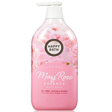 HAPPY BATH ESSENCE BODY WASH DAMASK MAY ROSE (900ml)