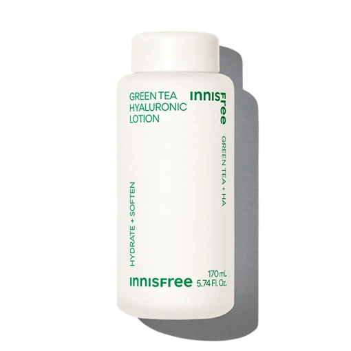 INNISFREE GREEN TEA HYALURONIC ACID LOTION (170ml)