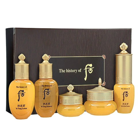 THE HISTORY OF WHOO GONGJINHYANG 5PCS SPECIAL GIFT KIT (20ml + 20ml + 10ml + 10ml + 4ml)