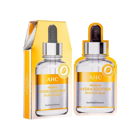 AHC PREMIUM HYDRA SOOTHER PROPOLIS MASK (27ml-5ea)