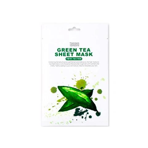 TENZERO GREEN TEA SHEET MASK 10ea