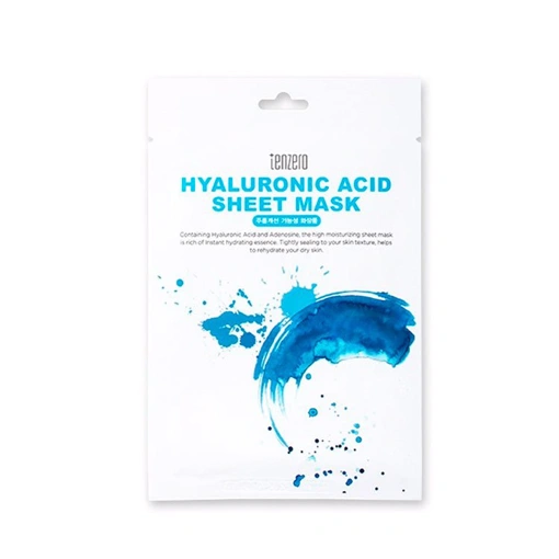 TENZERO HYALURONIC ACID SHEET MASK 10ea