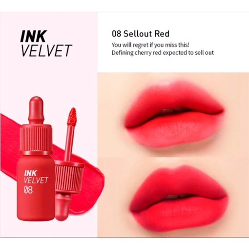 PERIPERA #08 SELLOUT RED INK VELVET (4gr)