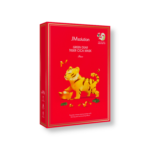 JM SOLUTION GREEN DEAR TIGER CICA MASK  (30ml*10ea)