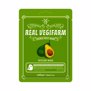 FORTHESKIN SUPER FOOD REAL VEGIFARM DOUBLE SHOT MASK AVOCADO (10ea)