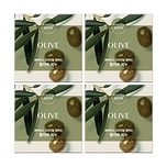 HAPPY BATH ESSENCE MOISTURE BAR OLIVE SOAP (90gr*4ea)