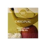 HAPPY BATH ORIGINAL BAR SOAP WITH APPLE AND BANANA FRUITY WATER №046 (90gr*4ea)