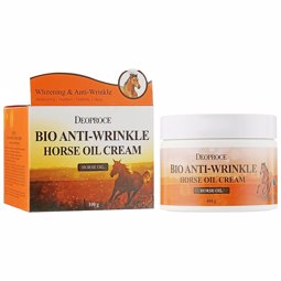 1450 DEOPROCE BIO ANTI-WRINKLE HORSE OIL CREAM (100ml)