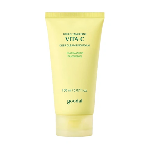 GOODAL GREEN TANGERINE VITA-C DEEP CLEANSING FOAM (150ml)