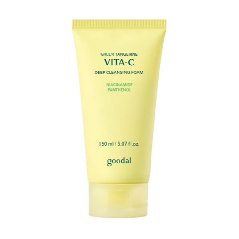 GOODAL GREEN TANGERINE VITA-C DEEP CLEANSING FOAM (150ml)