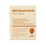PURITO JEJU VOLCANIC SCORIA KONJAC SPONGE (1ea)
