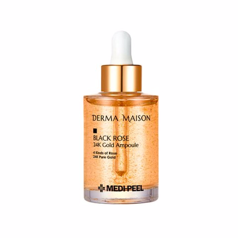 MEDI-PEEL DERMA MAISON BLACK ROSE 24K GOLD AMPOULE (95ml)