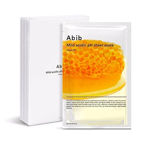 ABIB MILD ACIDIC PH SHEET MASK HONEY FIT (10ea)