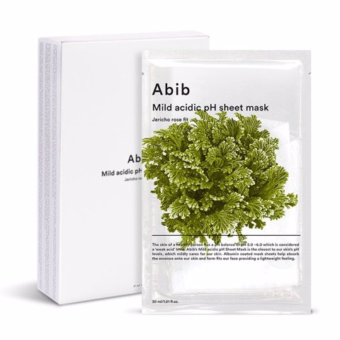 ABIB MILD ACIDIC PH SHEET MASK JERICHO ROSE FIT (10ea)
