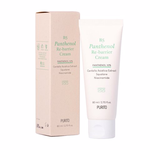 PURITO B5 PANTHENOL RE-BARRIER CREAM (80ml)
